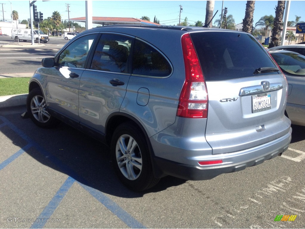 2011 CR-V EX - Glacier Blue Metallic / Gray photo #4