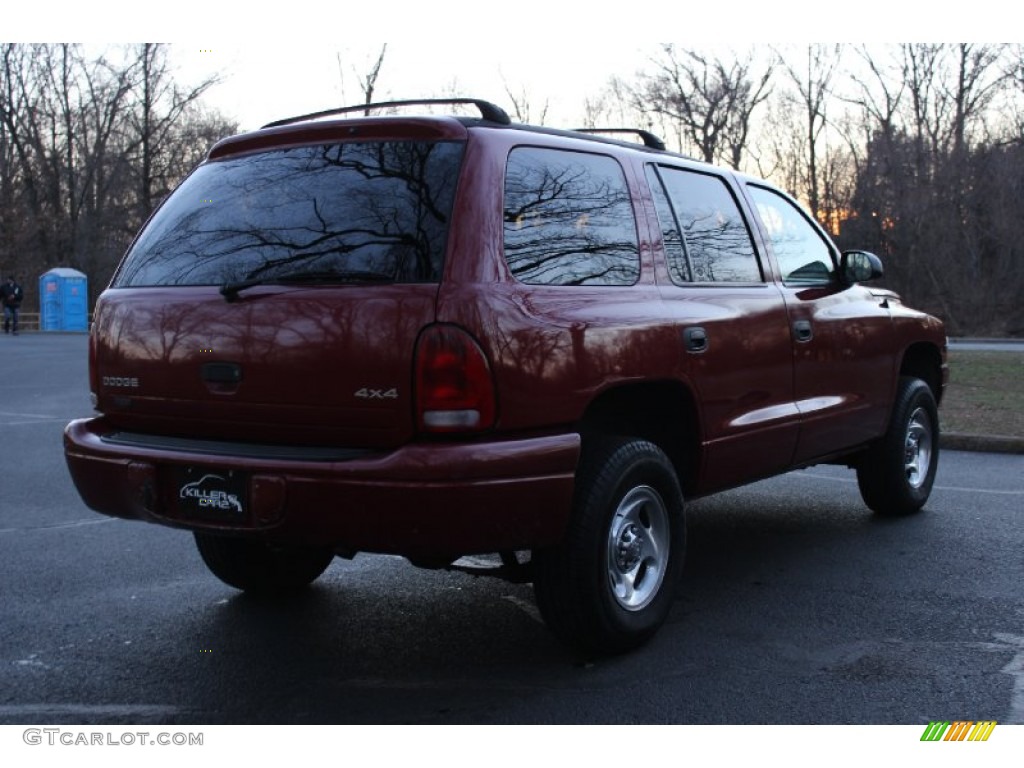 1999 Durango SLT 4x4 - Chili Pepper Red Pearlcoat / Camel/Tan photo #8