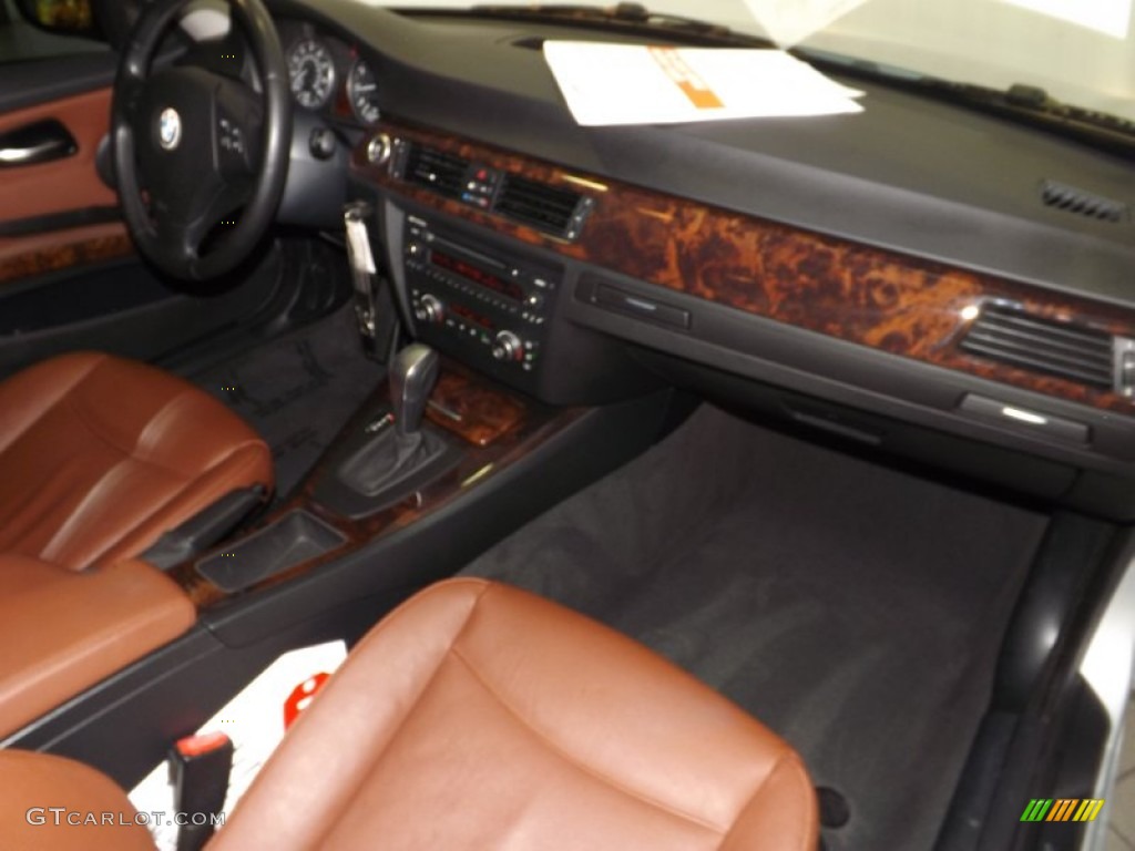 2008 3 Series 328i Sedan - Titanium Silver Metallic / Saddle Brown/Black photo #31