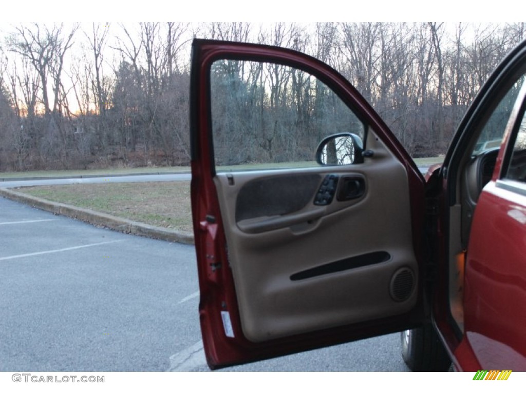 1999 Durango SLT 4x4 - Chili Pepper Red Pearlcoat / Camel/Tan photo #11