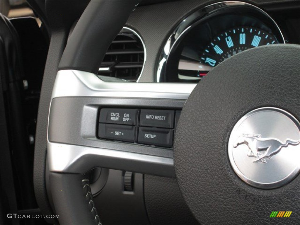 2014 Mustang V6 Coupe - Black / Charcoal Black photo #15
