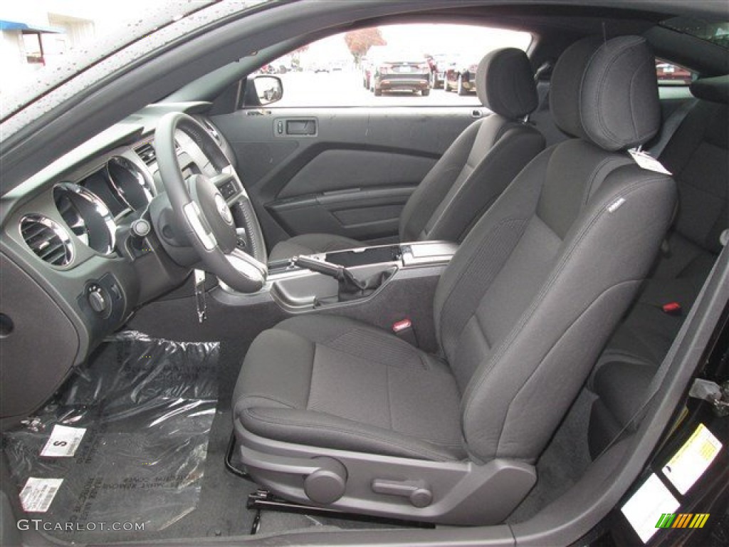 2014 Mustang V6 Coupe - Black / Charcoal Black photo #19