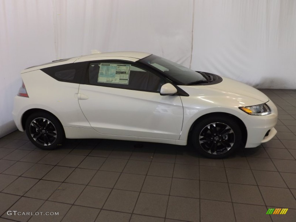 Premium White Pearl 2014 Honda CR-Z EX Hybrid Exterior Photo #89255414