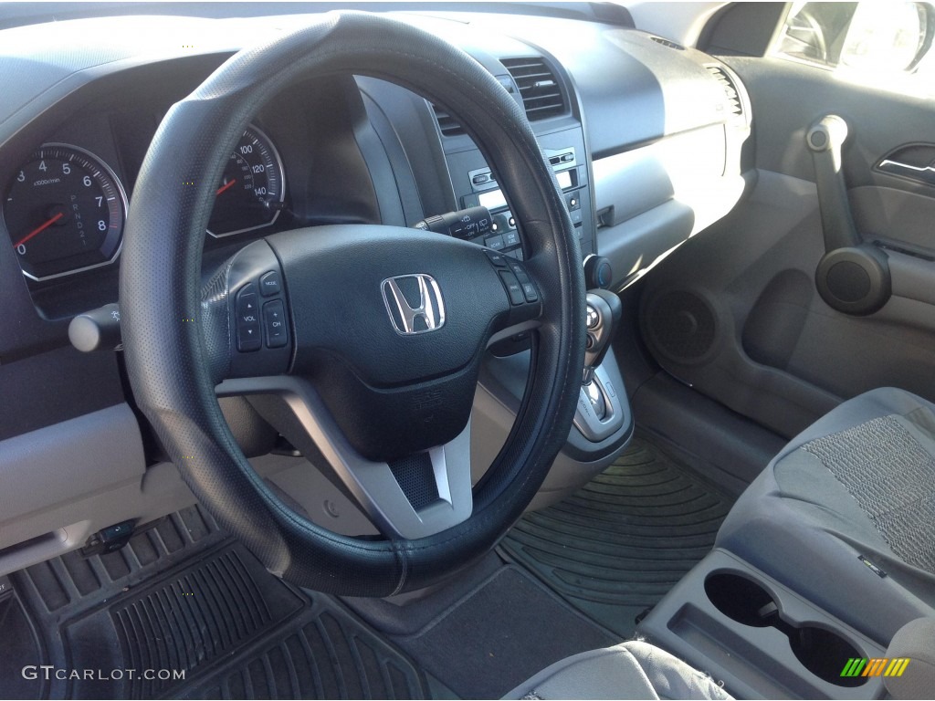 2011 CR-V EX - Glacier Blue Metallic / Gray photo #8
