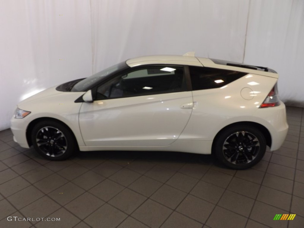 Premium White Pearl 2014 Honda CR-Z EX Hybrid Exterior Photo #89255494