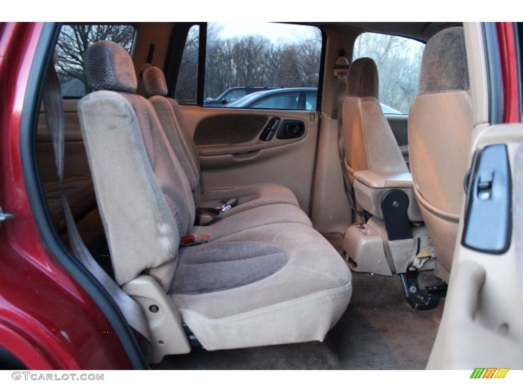 1999 Durango SLT 4x4 - Chili Pepper Red Pearlcoat / Camel/Tan photo #26