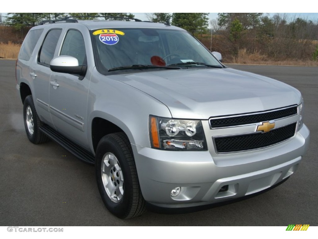 2013 Tahoe LT 4x4 - Silver Ice Metallic / Ebony photo #1