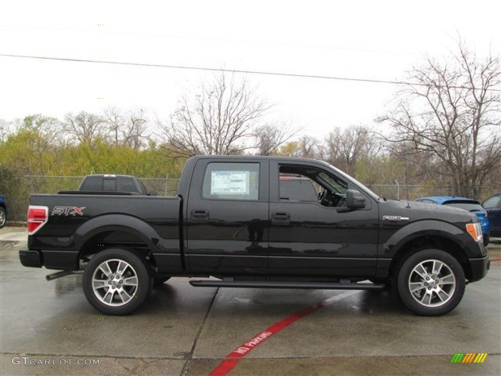 Tuxedo Black 2014 Ford F150 STX SuperCrew Exterior Photo #89255998
