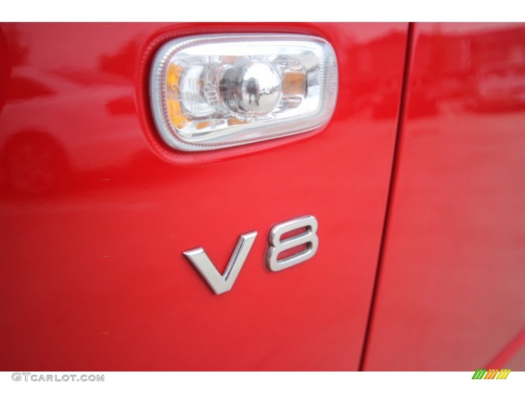 2008 S4 4.2 quattro Sedan - Brilliant Red / Black/Black photo #6