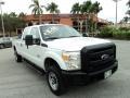 Oxford White 2013 Ford F250 Super Duty XL Crew Cab 4x4