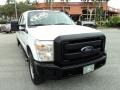 Oxford White - F250 Super Duty XL Crew Cab 4x4 Photo No. 2