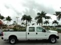 Oxford White - F250 Super Duty XL Crew Cab 4x4 Photo No. 6