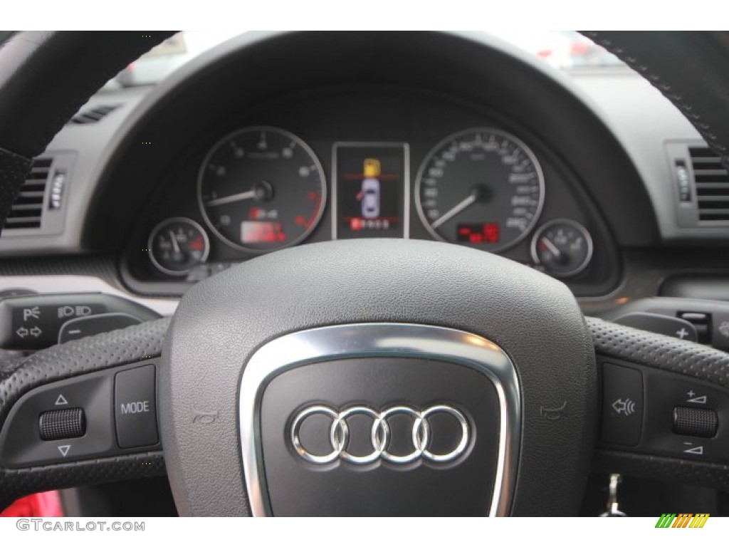 2008 S4 4.2 quattro Sedan - Brilliant Red / Black/Black photo #29