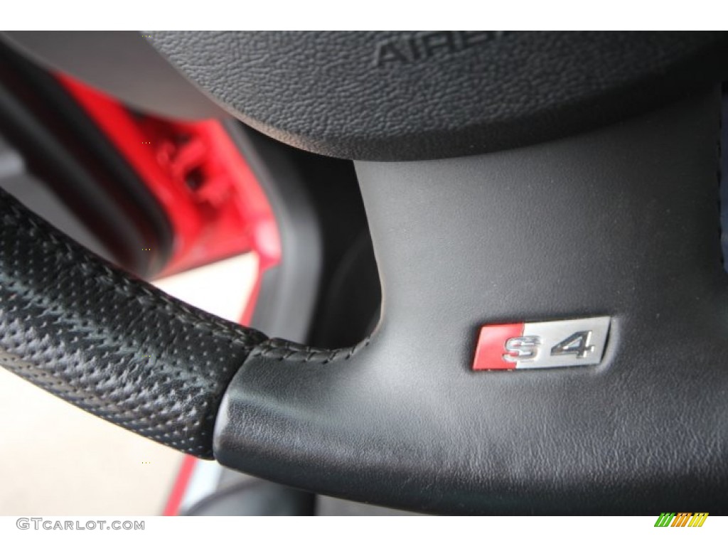 2008 S4 4.2 quattro Sedan - Brilliant Red / Black/Black photo #31