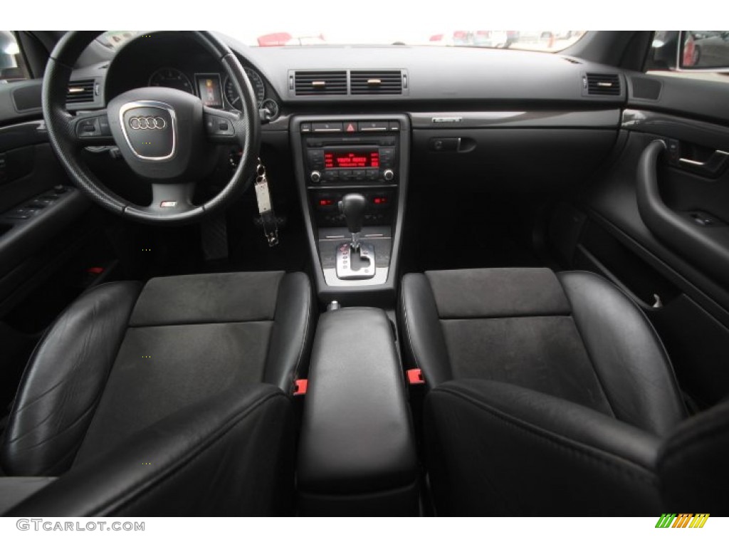 2008 S4 4.2 quattro Sedan - Brilliant Red / Black/Black photo #36