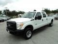 Oxford White - F250 Super Duty XL Crew Cab 4x4 Photo No. 17