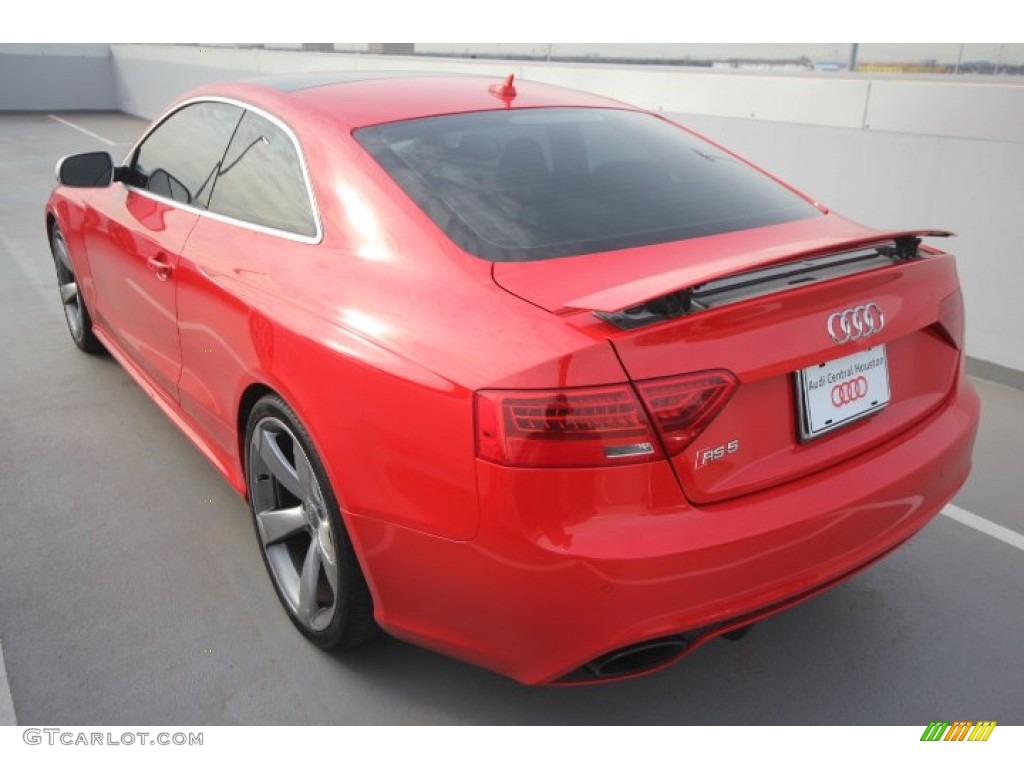 2013 RS 5 4.2 FSI quattro Coupe - Misano Red Pearl / Black Fine Nappa Leather/Black Alcantara Inserts photo #6