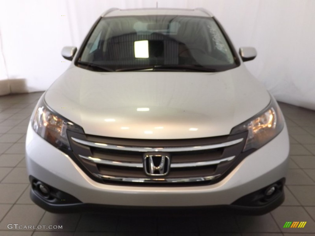 2014 CR-V EX-L - Alabaster Silver Metallic / Gray photo #2