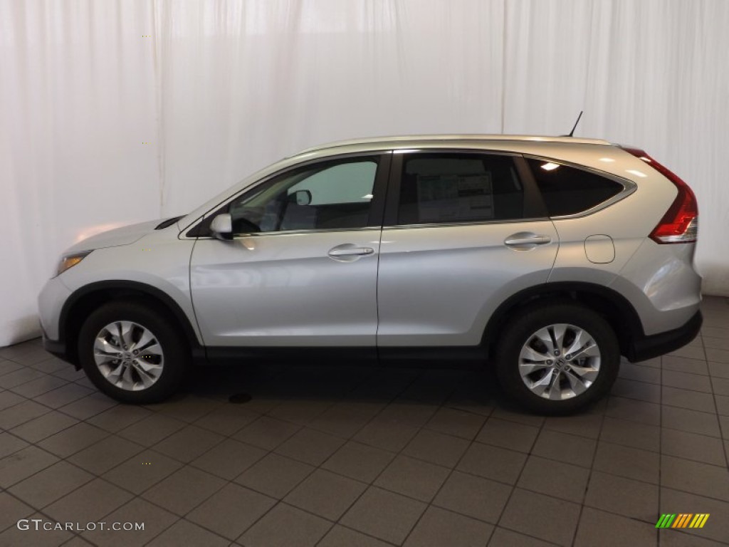 2014 CR-V EX-L - Alabaster Silver Metallic / Gray photo #8