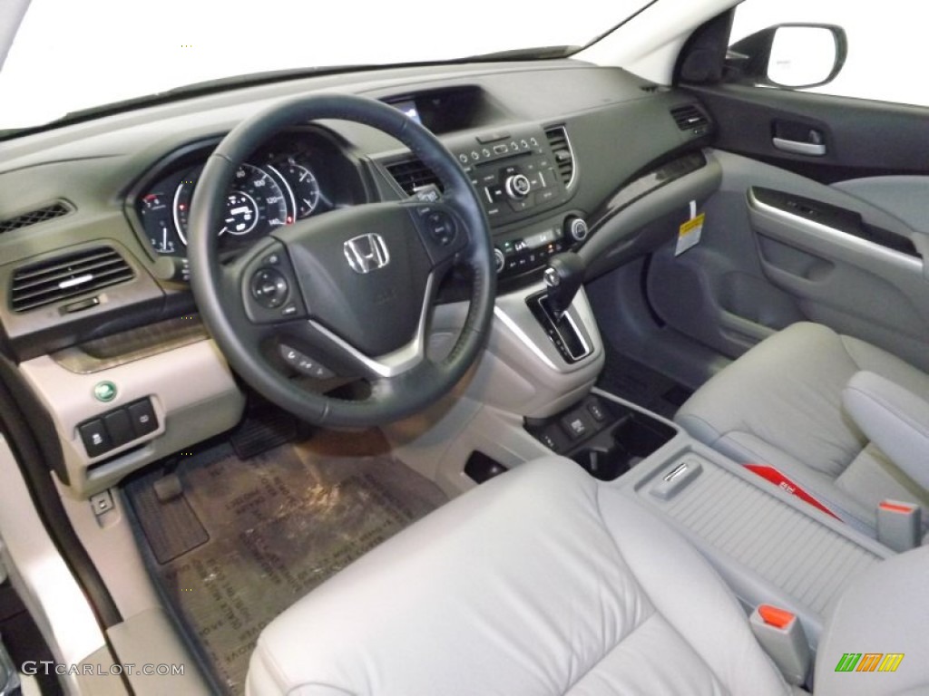 2014 CR-V EX-L - Alabaster Silver Metallic / Gray photo #10