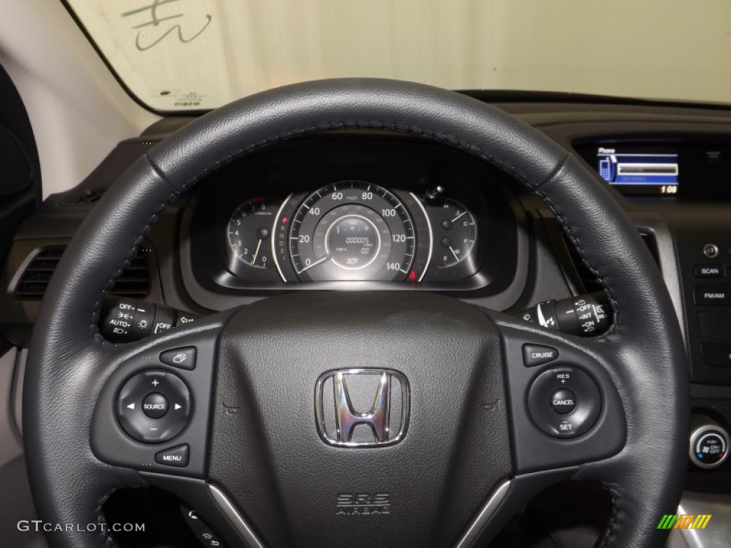2014 CR-V EX-L - Alabaster Silver Metallic / Gray photo #20