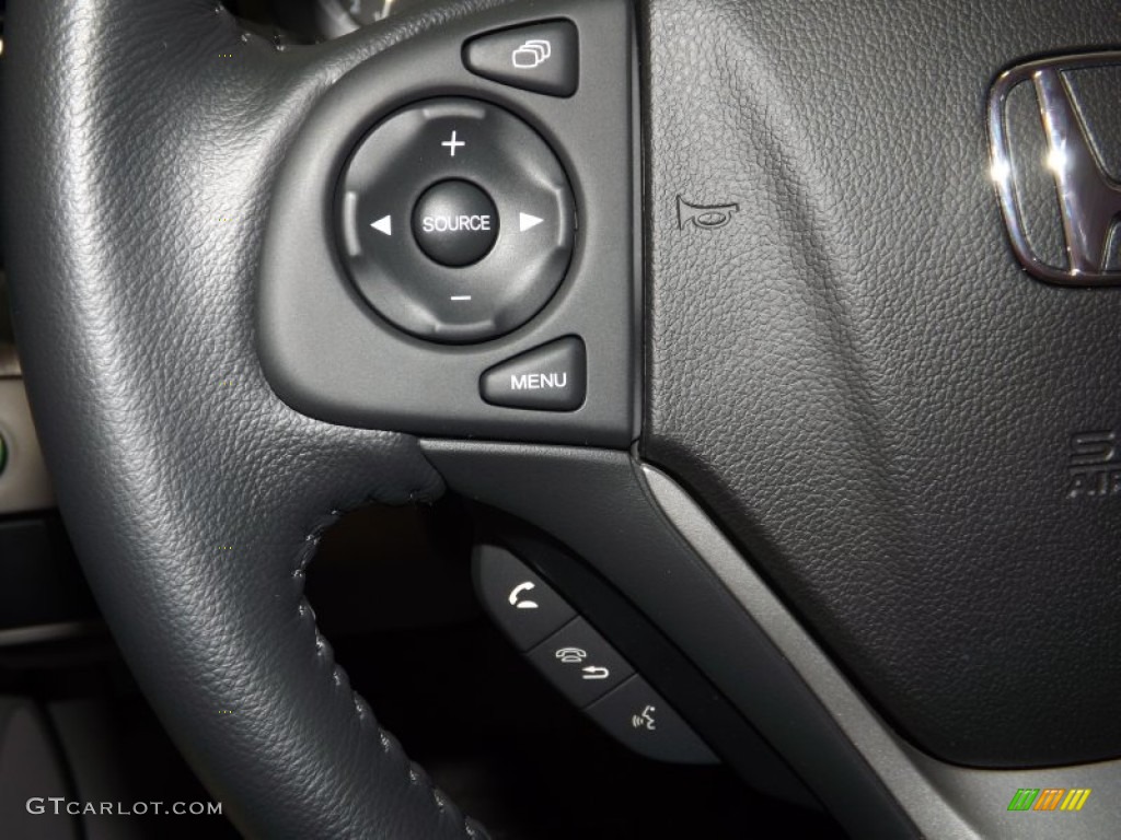 2014 CR-V EX-L - Alabaster Silver Metallic / Gray photo #22
