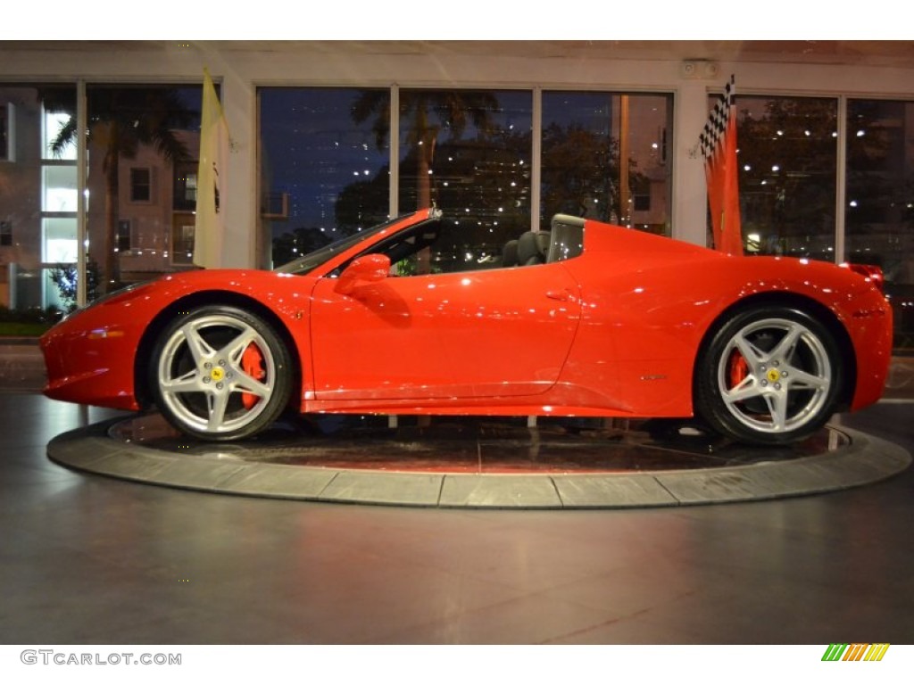 Rosso Corsa (Red) 2014 Ferrari 458 Spider Exterior Photo #89259229