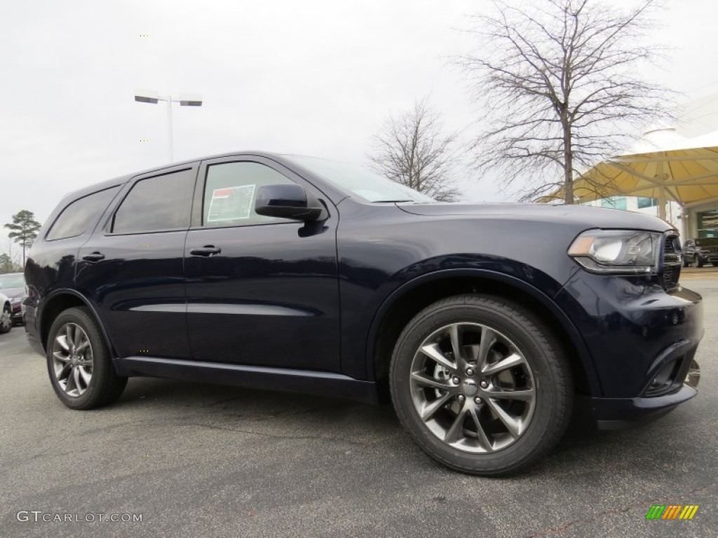 True Blue Pearl 2014 Dodge Durango SXT Exterior Photo #89261022