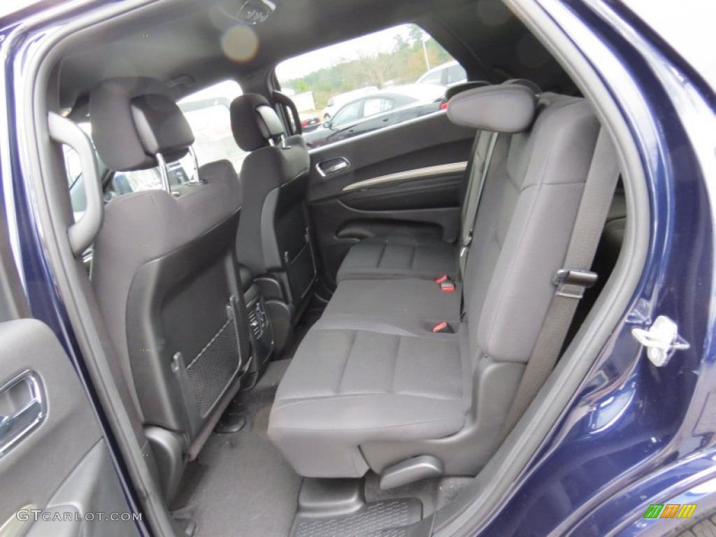 2014 Dodge Durango SXT Rear Seat Photo #89261062