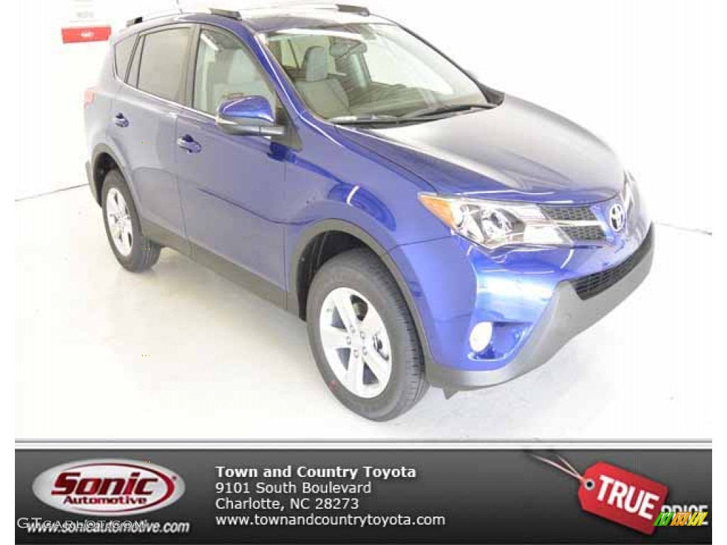 Blue Crush Metallic Toyota RAV4