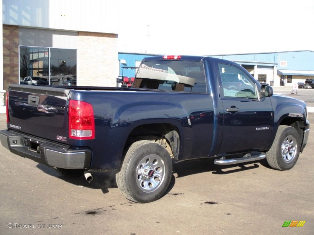 2011 Sierra 1500 Regular Cab - Midnight Blue Metallic / Dark Titanium photo #22