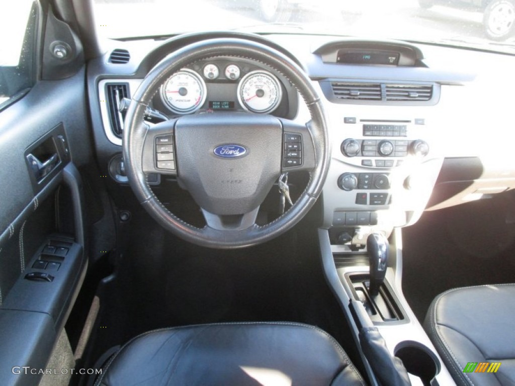 2011 Focus SEL Sedan - Sterling Gray Metallic / Charcoal Black photo #19