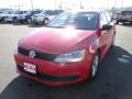 2011 Tornado Red Volkswagen Jetta S Sedan  photo #3