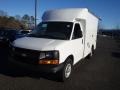 2014 Summit White Chevrolet Express Cutaway 3500 Utility Van  photo #1