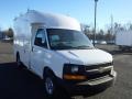 2014 Summit White Chevrolet Express Cutaway 3500 Utility Van  photo #3