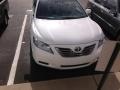 Super White 2009 Toyota Camry Hybrid