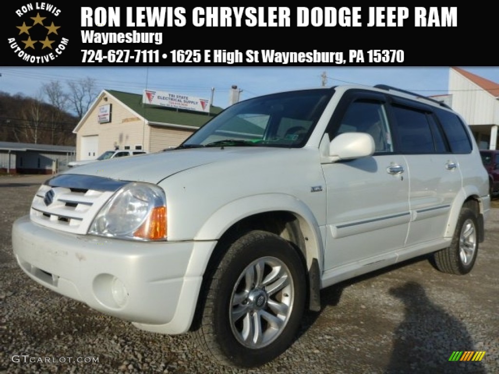 2005 XL7 EX 4WD - White Pearl / Beige photo #1