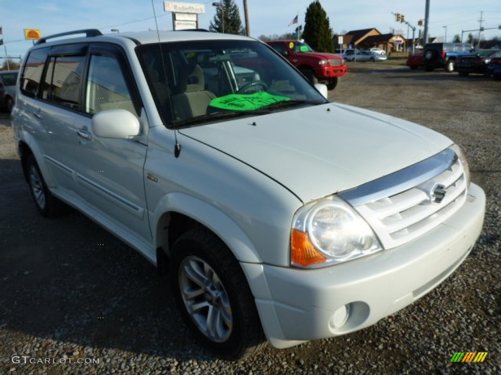 2005 XL7 EX 4WD - White Pearl / Beige photo #8