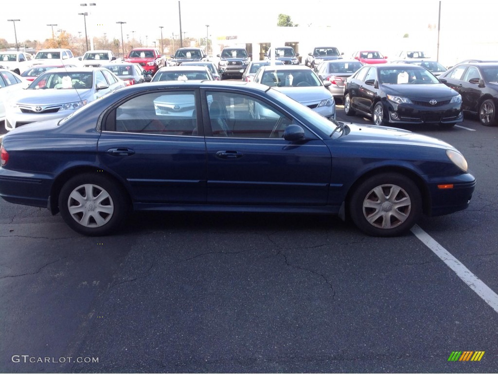 2003 Sonata  - Ardor Blue Metallic / Black photo #2