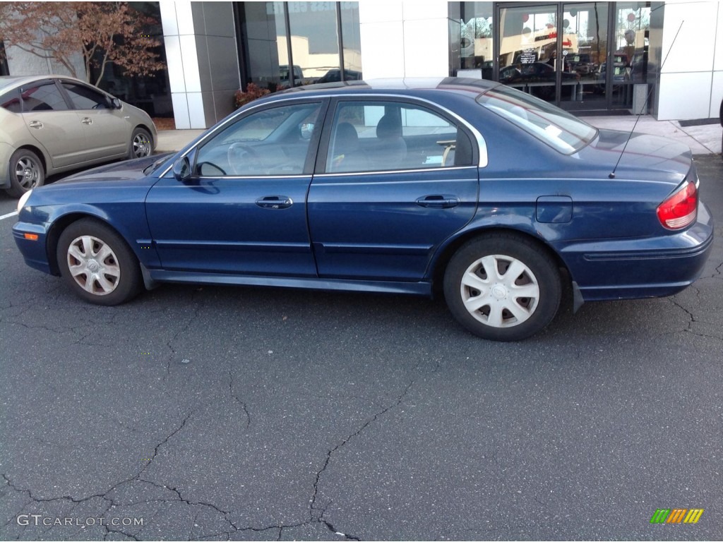 Ardor Blue Metallic 2003 Hyundai Sonata Standard Sonata Model Exterior Photo #89267891