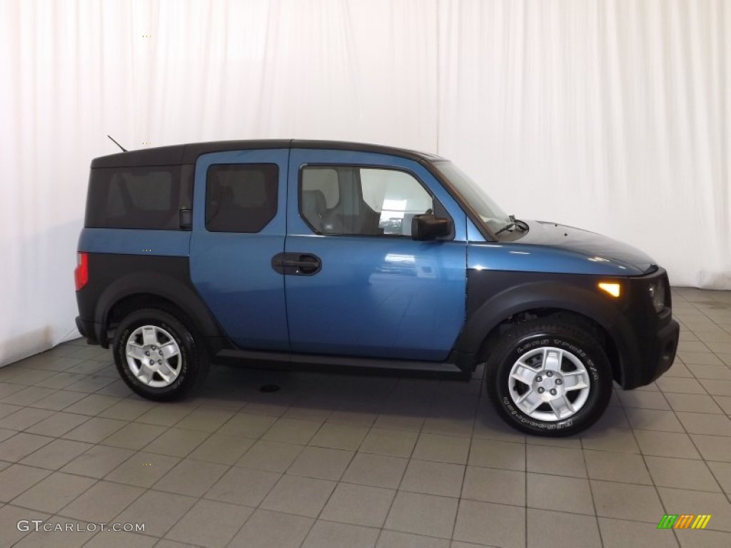 2007 Element LX - Atomic Blue Metallic / Black/Titanium photo #5