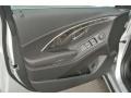 Ebony 2014 Buick LaCrosse Leather Door Panel