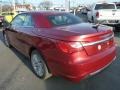 2012 Deep Cherry Red Crystal Pearl Coat Chrysler 200 Limited Convertible  photo #3