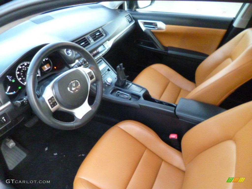 Caramel Interior 2011 Lexus CT 200h Hybrid Premium Photo #89270336