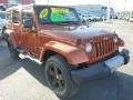 2011 Mango Tango Pearl Jeep Wrangler Unlimited Sahara 4x4  photo #8