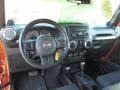 2011 Mango Tango Pearl Jeep Wrangler Unlimited Sahara 4x4  photo #13