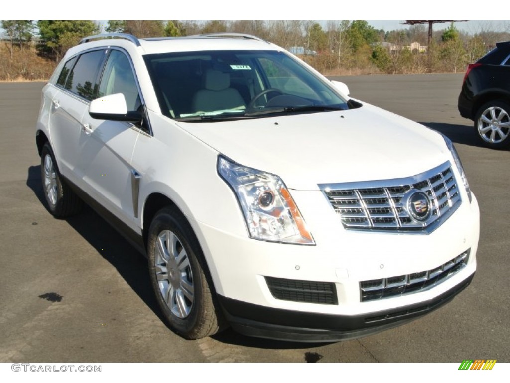 Platinum Ice Tricoat 2014 Cadillac SRX Luxury Exterior Photo #89271665