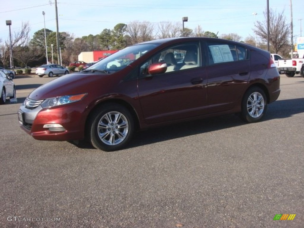 Crimson Red Pearl 2011 Honda Insight Hybrid EX Exterior Photo #89271776