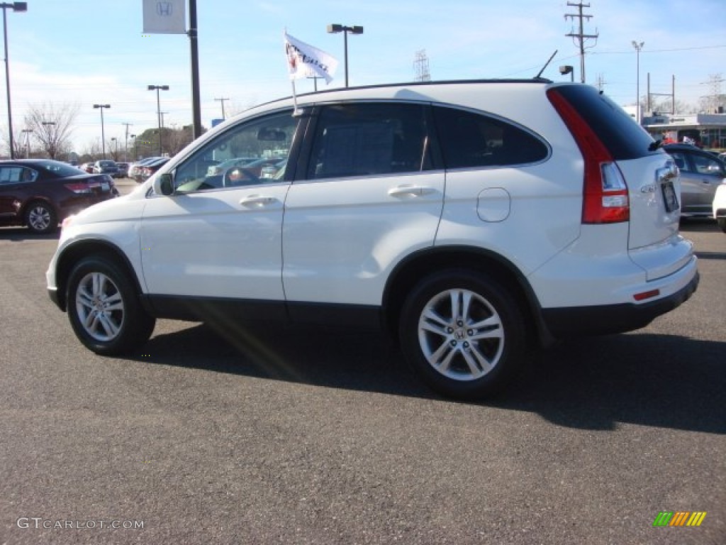 2011 CR-V EX-L 4WD - Taffeta White / Gray photo #4