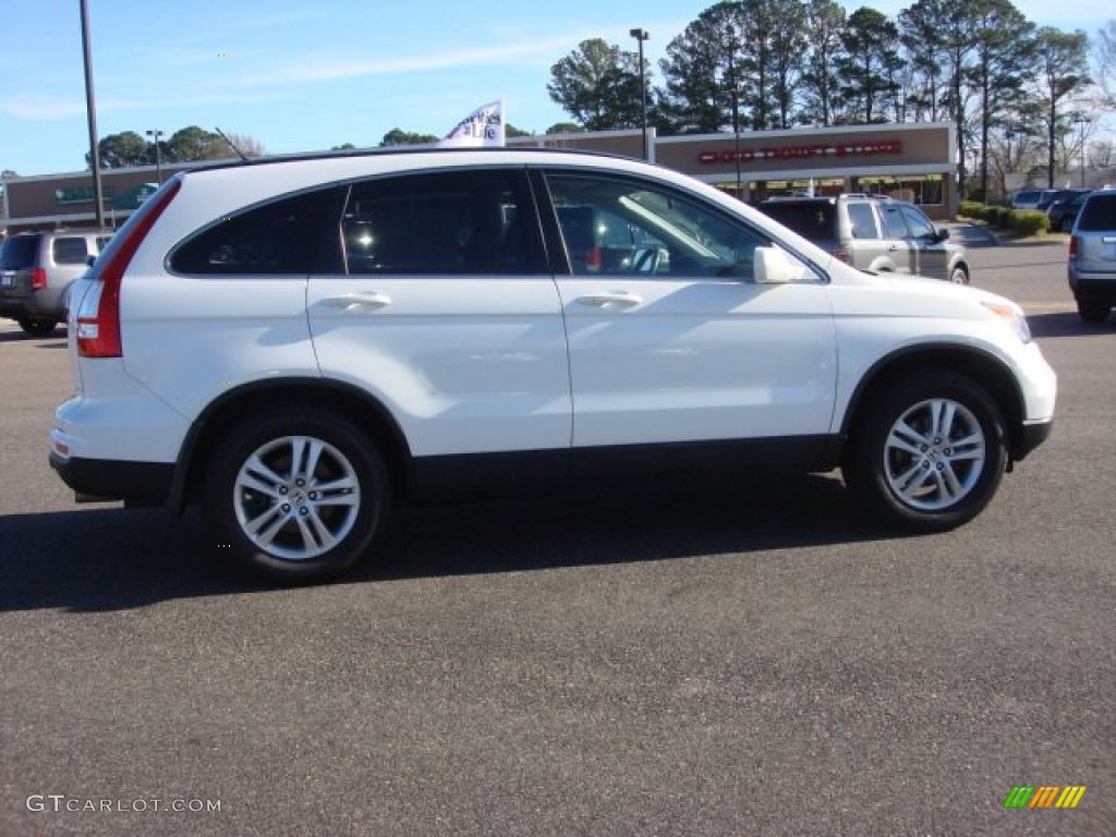 2011 CR-V EX-L 4WD - Taffeta White / Gray photo #7